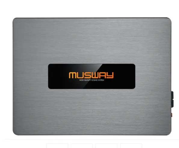AMPLIFICADOR 4 CH MUSWAY M4