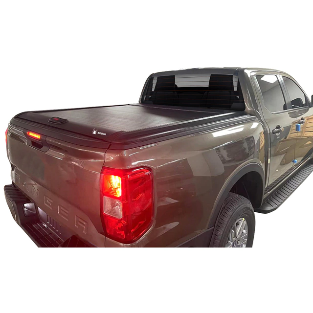 TAPA ELECTRICA ROLUP CORTINA ALUMINIO PARA CHEVROLET SILVERADO CABINA SENSILLA SPIDER POWER SILVERADO 6.5