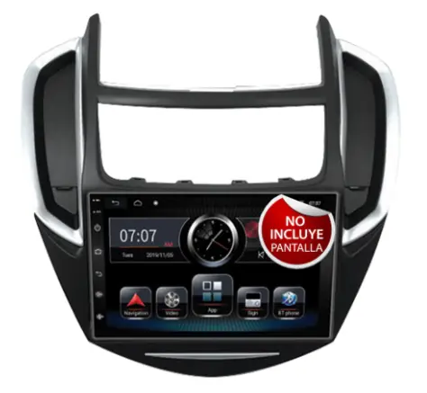 Frente 9" para Chevrolet Trax 2014-2016, requiere CANBUS CAN-GM02 HF AUDIO HF-455GM9