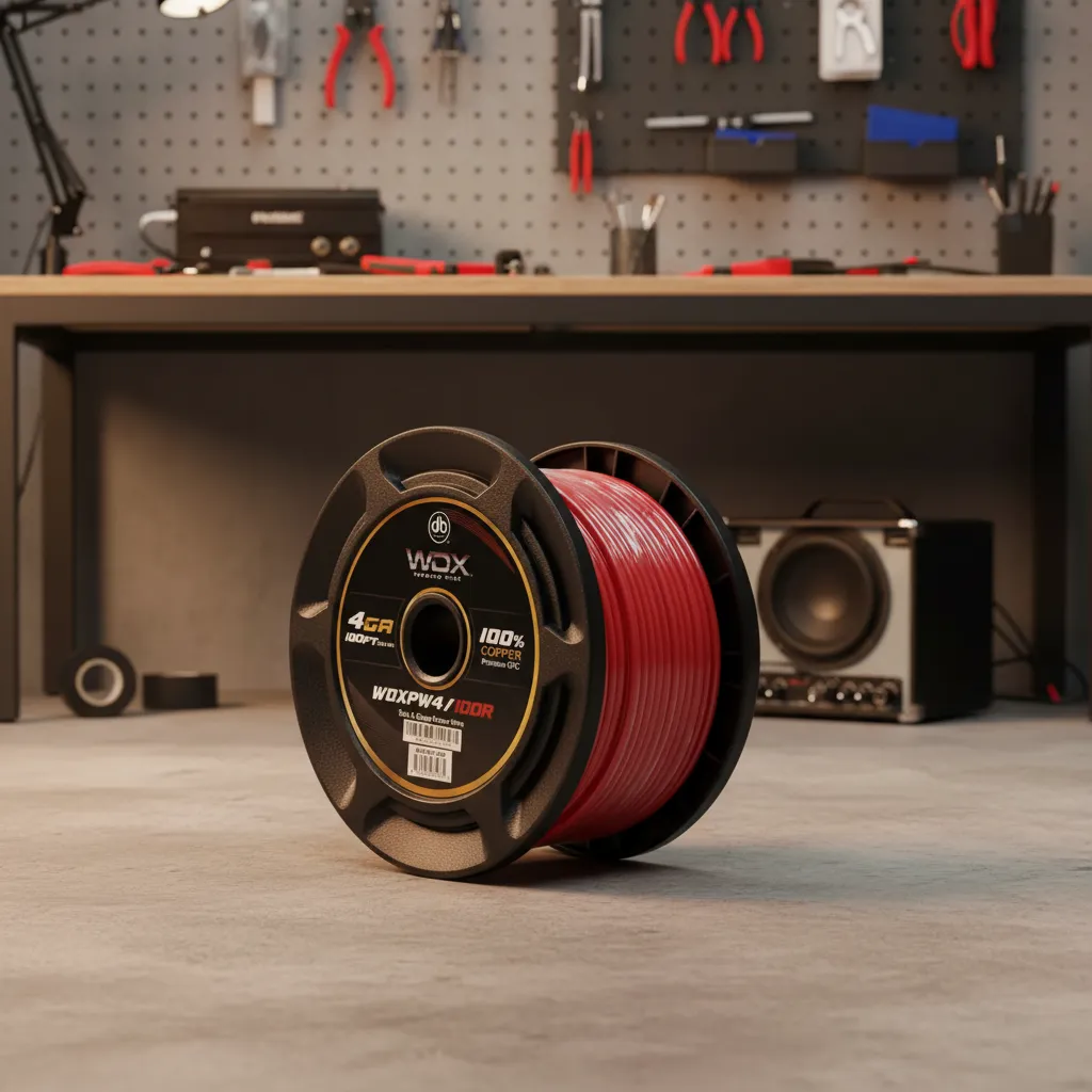 [WDXPW4/100R] CABLE DE CORRIENTE #4 DB DRIVE 100FT WDXPW4/100R