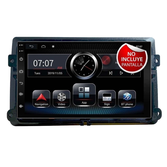 [HF-120VW10] Frente 10 pulgadas Volkswagen GTI 2008-2012 / Jetta 2010-2017 / Tiguan 2012-2017 / Beetle 2012-2017 / Polo 2013-2020 / Vento 2013-2020 / Amarok 2013-2020