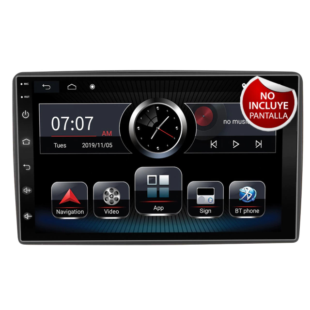 [HF-450GM10] Frente 10" para Chevrolet Aveo 2008-2011 / Impala 2006-2011 / Avalanche y Suzuki XL7 2007-2011 / Silverado, Tahoe y GMC Yukon 2007-2013, requiere CANBUS CAN-GM43 HF AUDIO HF-450GM10