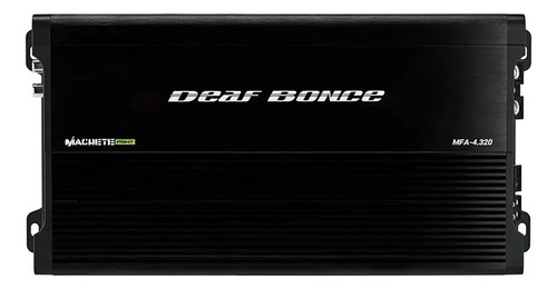 [MFA-4.320] AMPLIFICADOR 4 CH DEAF BONCE MACHETE MFA-4.320