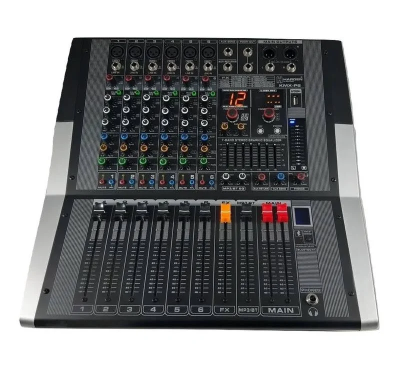 [KMX-6P] CONSOLA AMPLIFICADA KMX-6P HARDEN