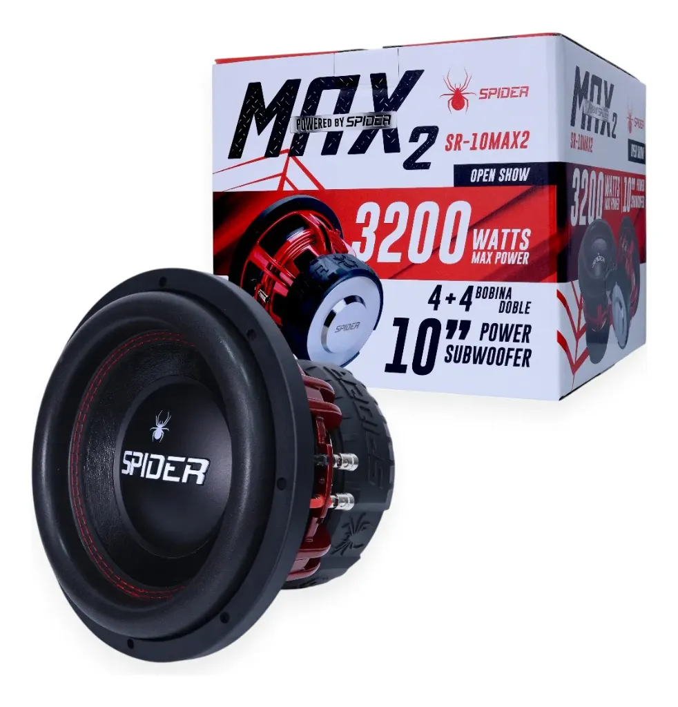 SUBWOOFER 10" SPIDER SR-10MAX2