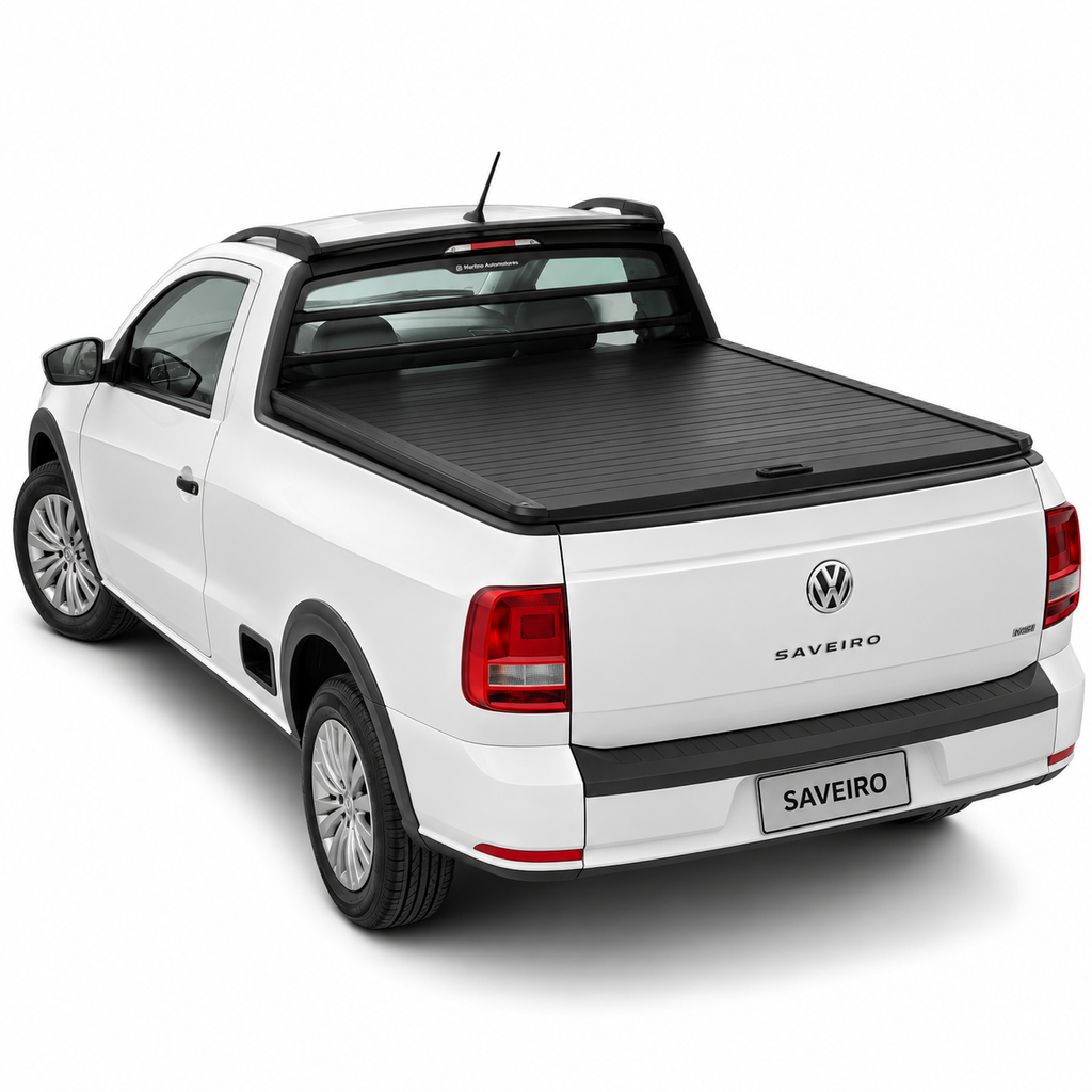 TAPA ROLUP CORTINA ALUMINIO MANUAL PARA AMAROK SPIDER ROLUPAMAROK
