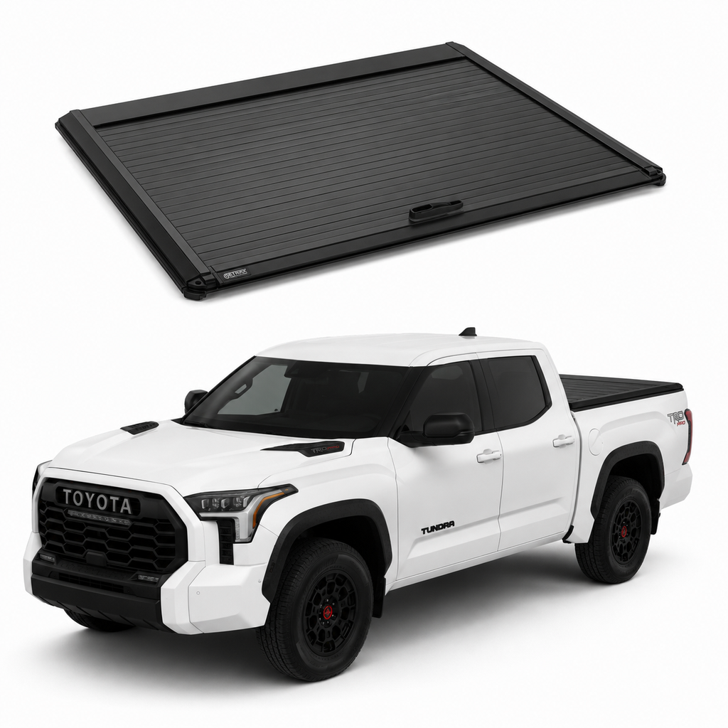 TAPA ROLUP CORTINA ALUMINIO MANUAL PARA TOYOTA TUNDRA SPIDER ROLUPTUNDRA