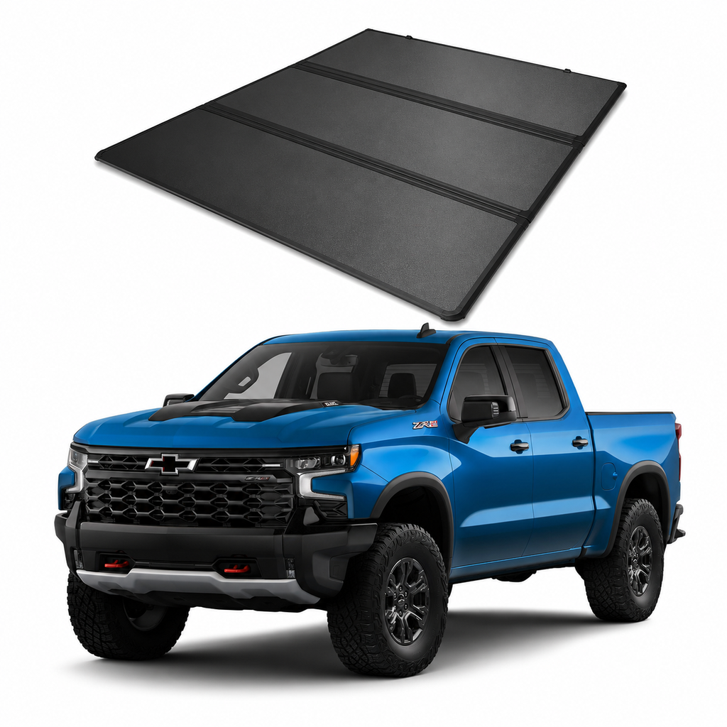 TAPA 3 PIEZAS PARA CHEVROLET SILVERADO CABINA SENSILLA SPIDER TRISILVERADO6.5