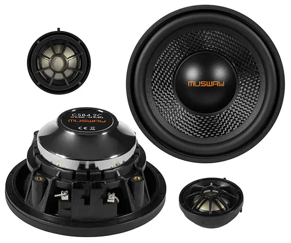 [CSB4.2C] BOCINAS 4" COAXIALES P/BMW SERIES E/F/G MUSWAY CSB4.2C