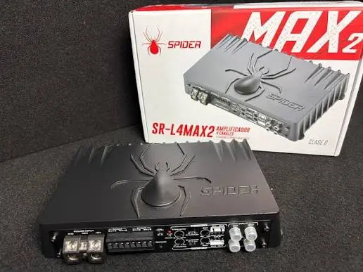 AMPLIFICADOR 4 CH SPIDER SR-XL4MAX2