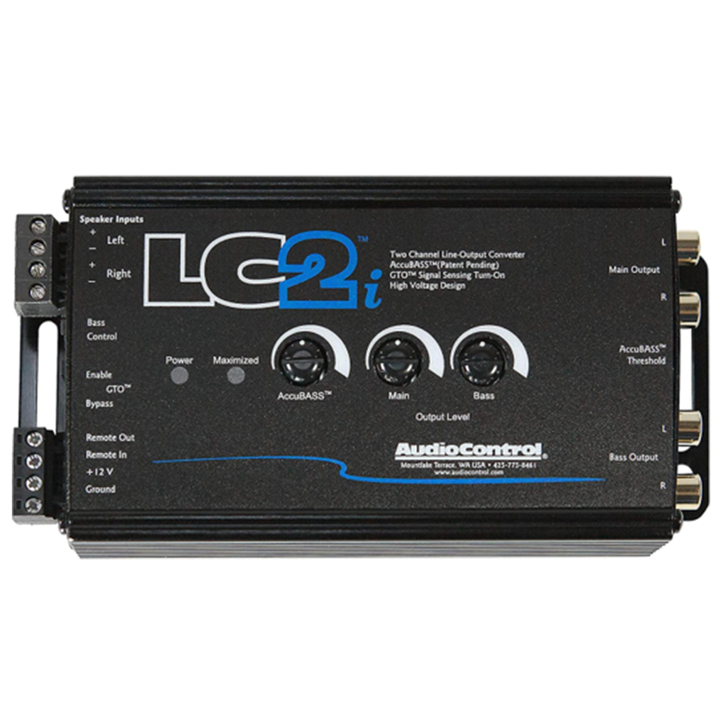 CONVERTIDOR DE ALTA Y BAJA  AUDIO CONTROL LC2IPRO