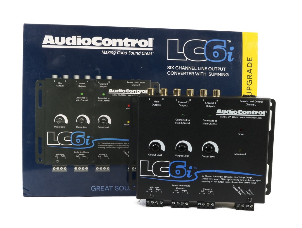 CONVERTIDOR DE ALTA Y BAJA AUDIO CONTROL  LC6I
