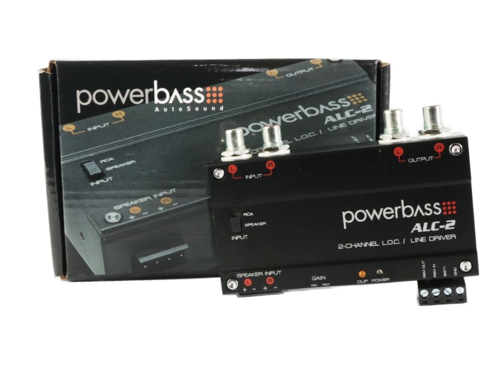 CONVERTIDOR DE ALTA Y BAJA POWER BASS ALC-2