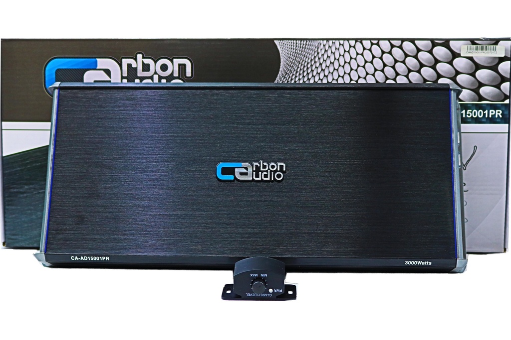 AMPLIFICADOR 1 CH CARBON AUDIO CA-AD15001PR