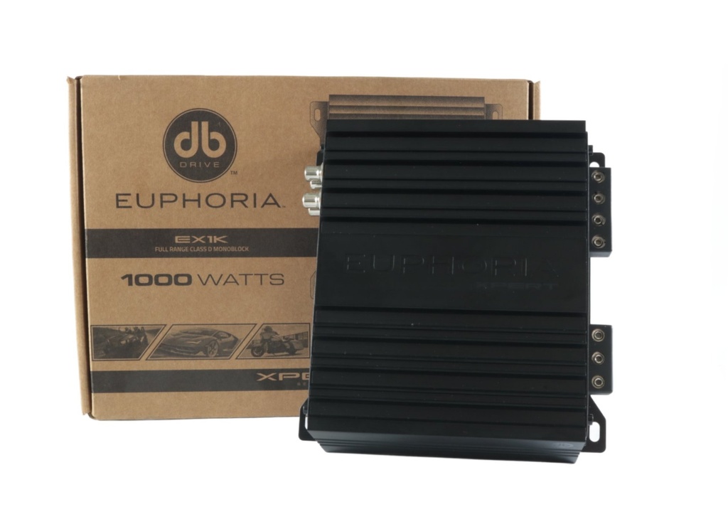 AMPLIFICADOR 1 CH DB DRIVE EUPHORIA EX1K