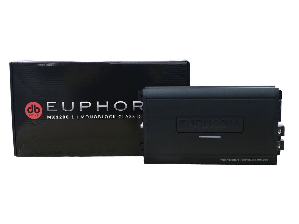 AMPLIFICADOR 1 CH EUPHORIA DB DRIVE MX1200.1