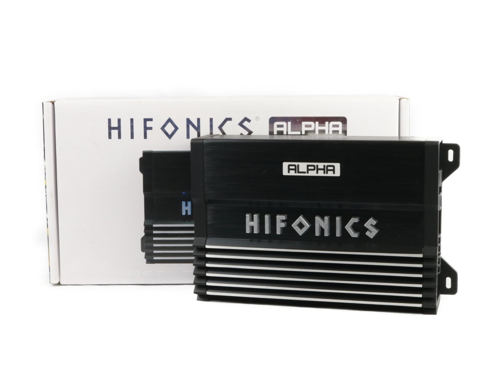 AMPLIFICADOR 4 CH HIFONICS ALPHA A800.4D
