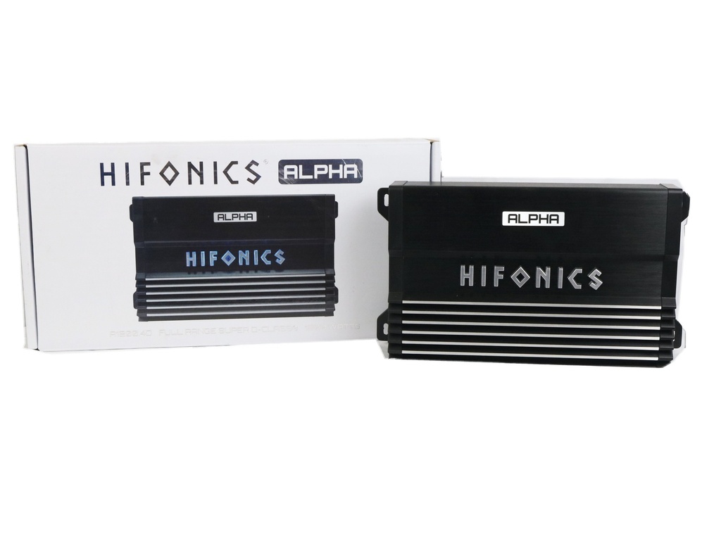 AMPLIFICADOR 4 CH HIFONICS ALPHA A1200.4D