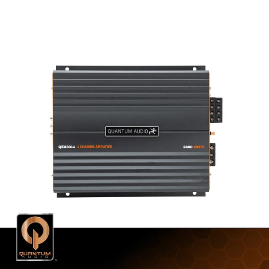 AMPLIFICADOR 4 CH QUANTUM AUDIO QEA500.4