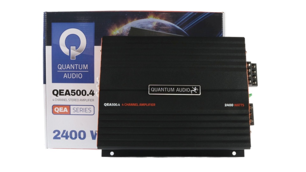 AMPLIFICADOR 4 CH QUANTUM AUDIO QEA500.4