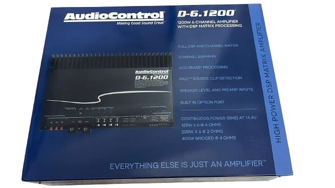 AMPLIFICADOR 6 CH AUDIO CONTROL D-6.1200