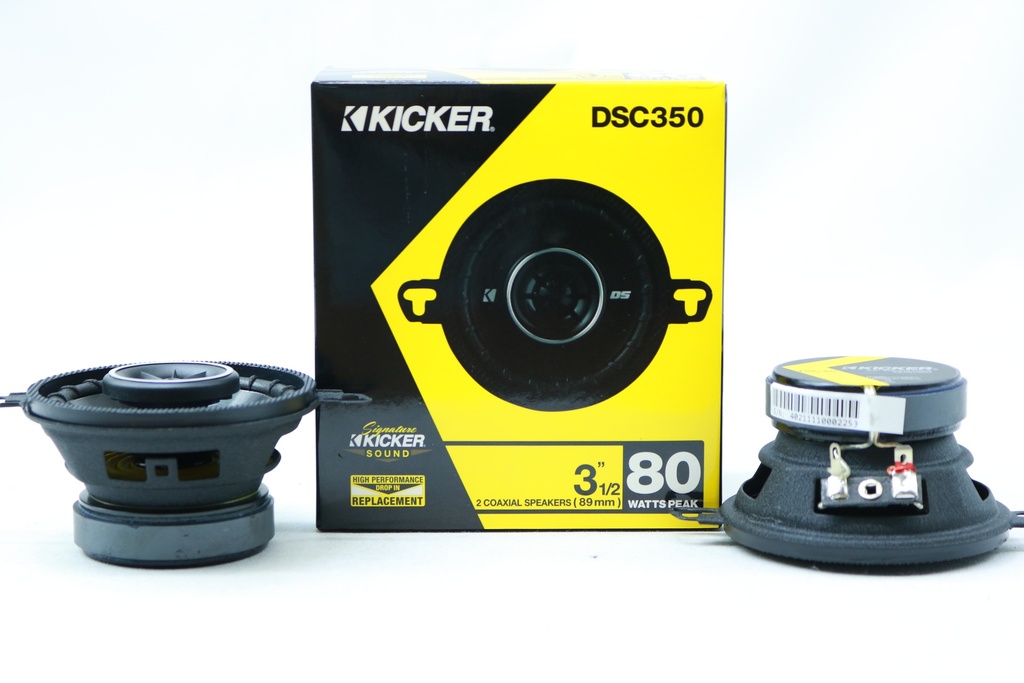 BOCINAS 3.5" KICKER DSC350
