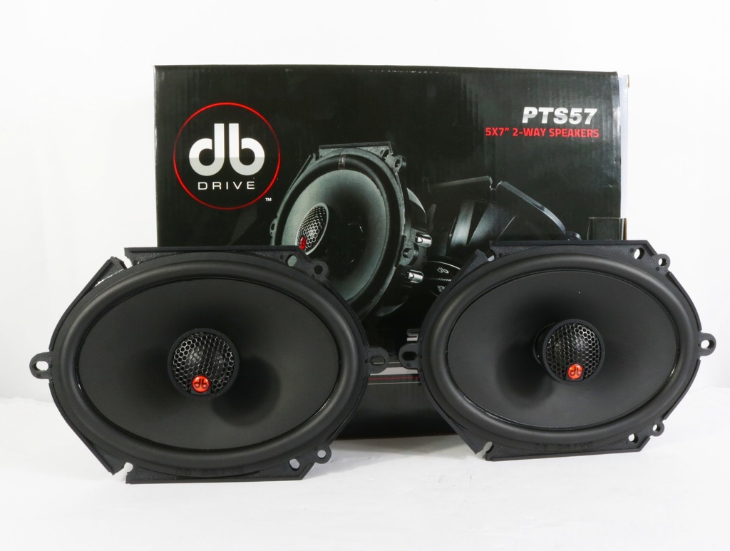 [PTS57] BOCINAS 5X7" DB DRIVE PLATINO PTS57