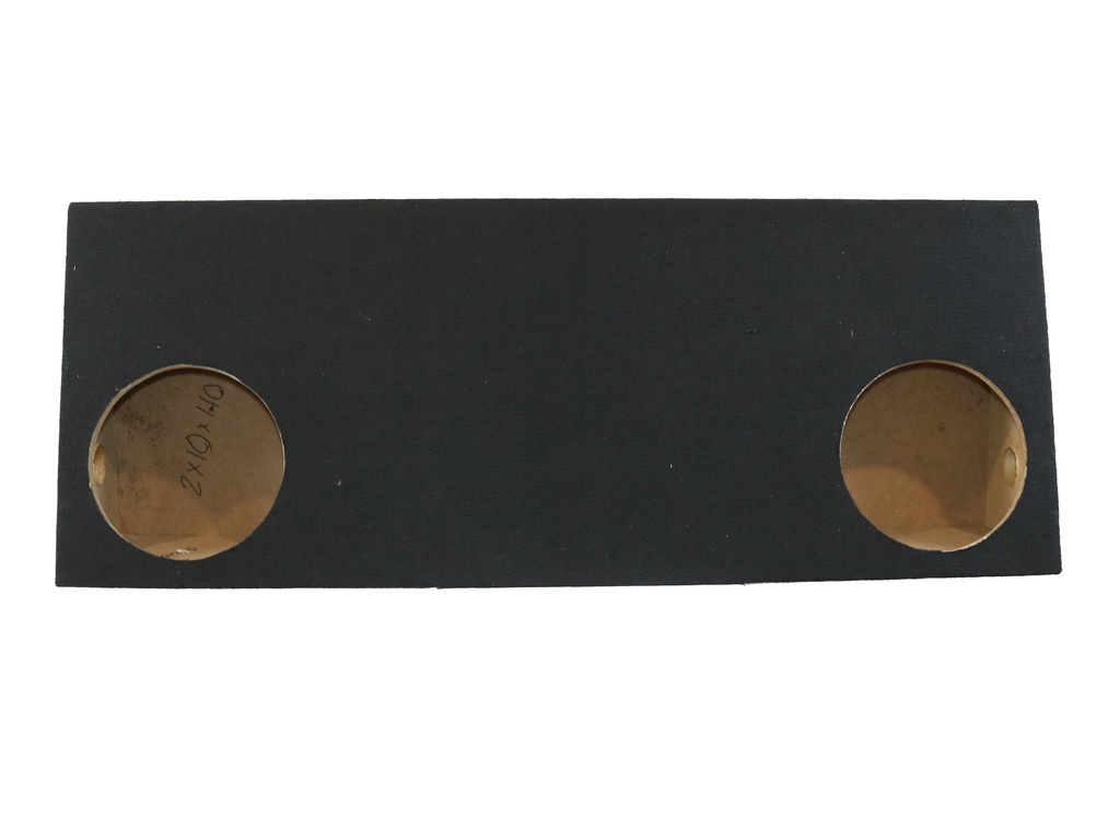 [2X10X110] CAJON 10" MDF DOBLE P/ CAMIONETA SONILEC 2X10X110