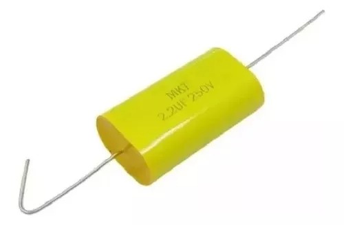 [MKT 2.2UF 250V] FILTRO AMARILLO 2.2 MICROFARADIOS 250V