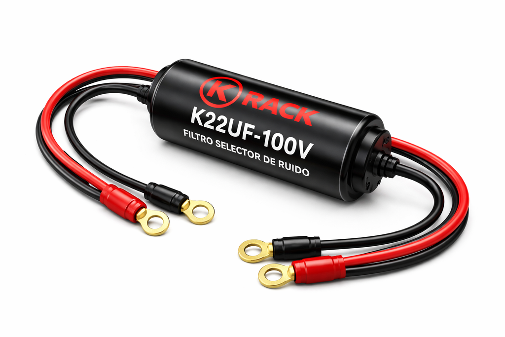 [K22UF-100V] FILTRO NEGRO  KRACK K22UF-100V