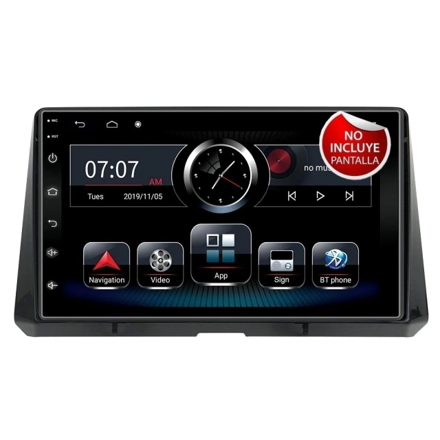 Frente 10" para Toyota Corolla / Hiace 2017-2020, incluye arnés HF AUDIO HF-842TO10