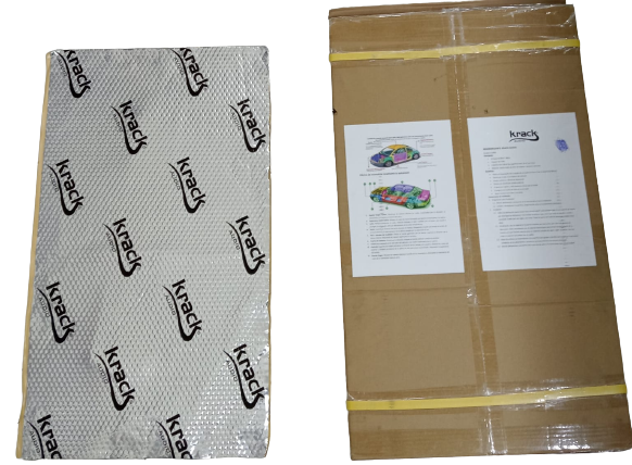 INSONORIZANTE BUTILO CON ALUMINIO KRACK KI-8460