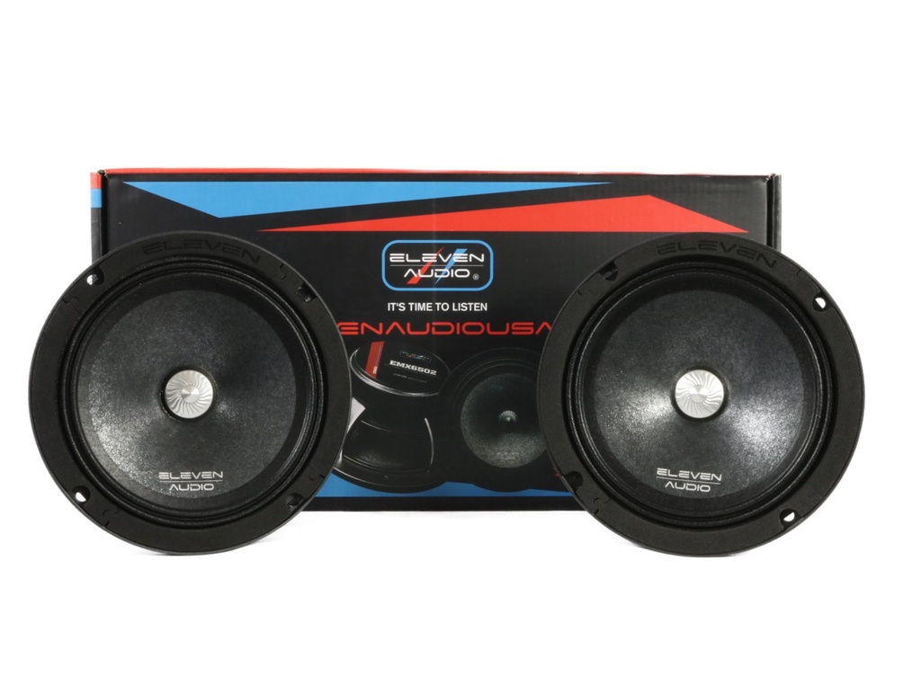 MEDIOS RANGOS 6.5" ELEVEN AUDIO EMX6502
