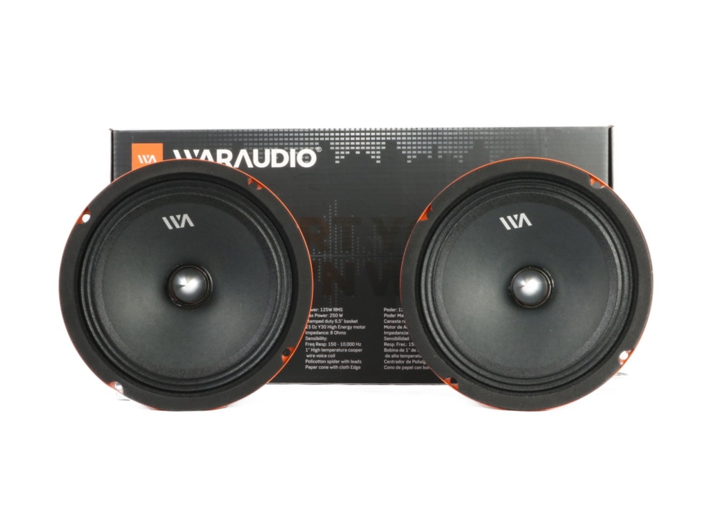 MEDIOS RANGOS 6.5" WAR AUDIO CABO68
