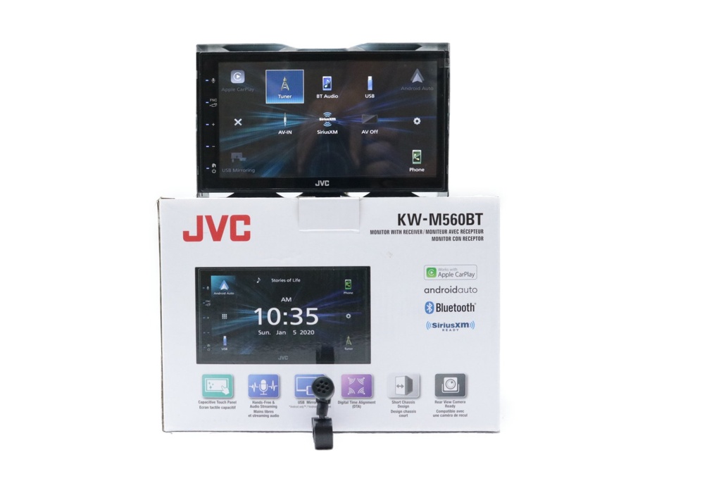 PANTALLA 2 DIN 6.8" JVC KW-M560BT
