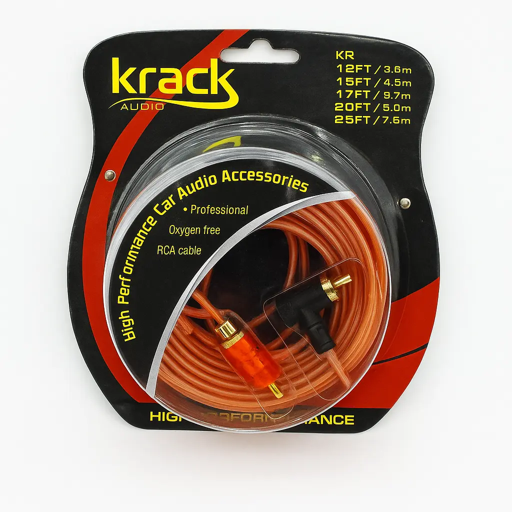 [KR-12FT] RCA 3.6M 2 MACHOS KRACK KR-12FT