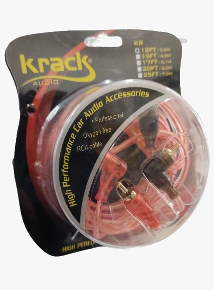 RCA" 3.6 M 2 MACHOS KRACK KR-12FT