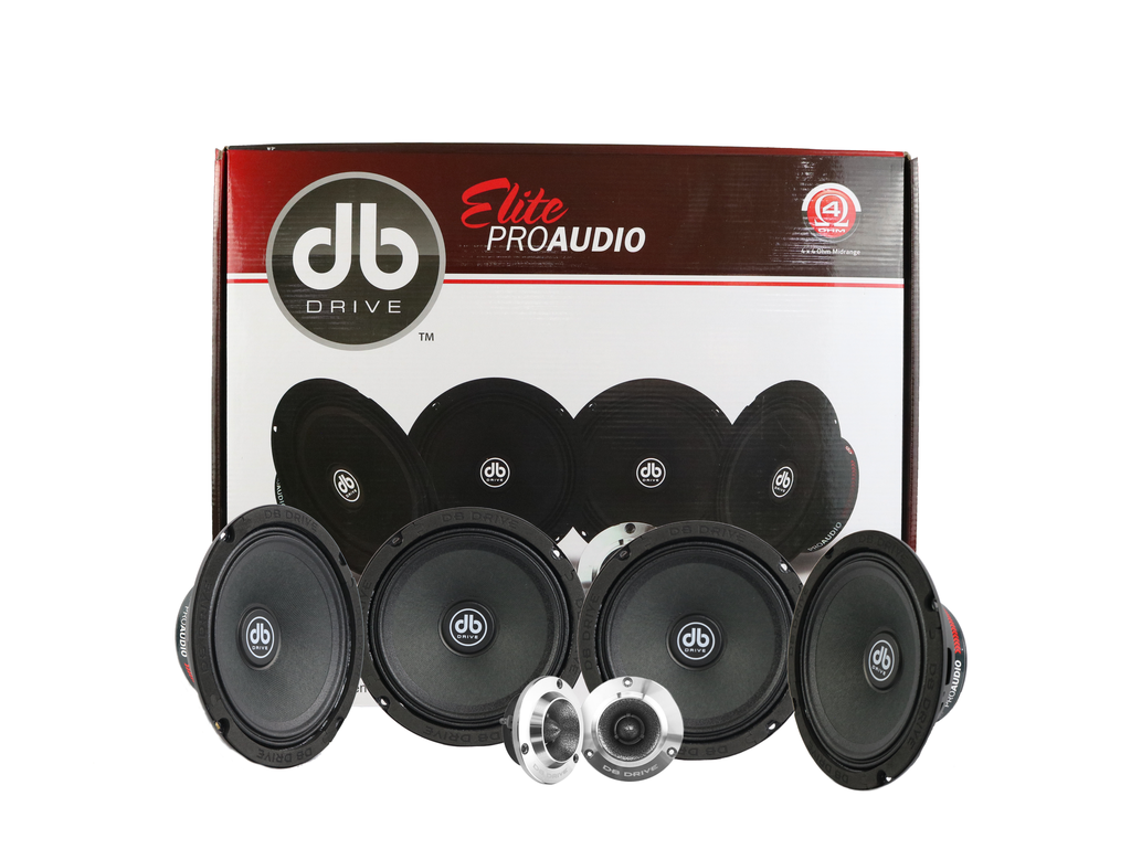 SET DE MEDIOS 6.5" DB DRIVE PRO6K4M