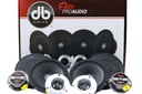 SET DE MEDIOS 6.5" DB DRIVE PRO6K4MT