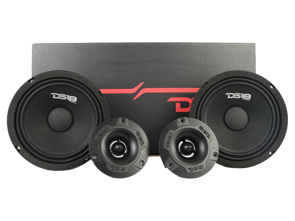 [PRO-GM6.4PK] SET DE MEDIOS 6.5" DS18 PRO-GM6.4PK