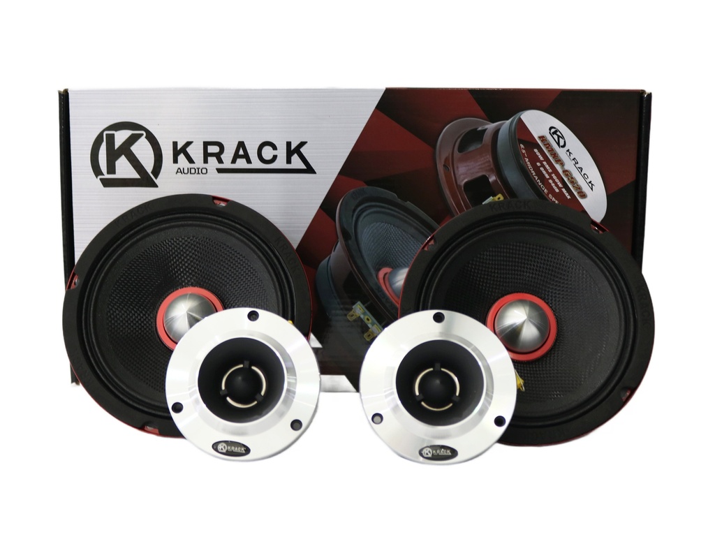 SET DE MEDIOS 6.5" KRACK KMXP-6520