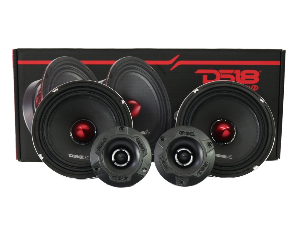 SET DE MEDIOS 6.5" DS18 PRO-X6.4BMPK
