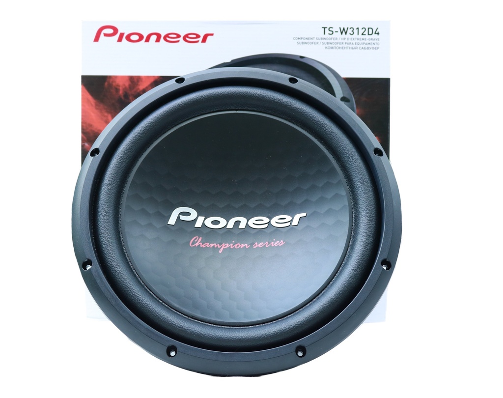 [TS-W312D4] SUBWOOFER 12" PIONEER CHAMPION TS-W312D4