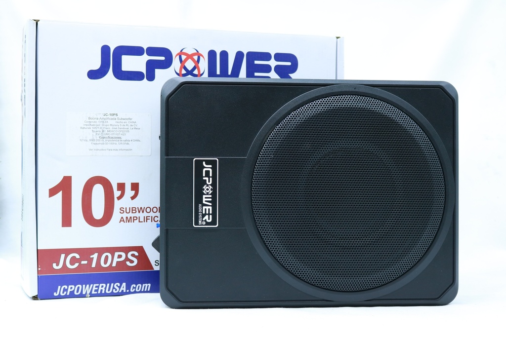 [JC-10PS] SUBWOOFER AMPLIFICADO 10" JC POWER JC-10PS