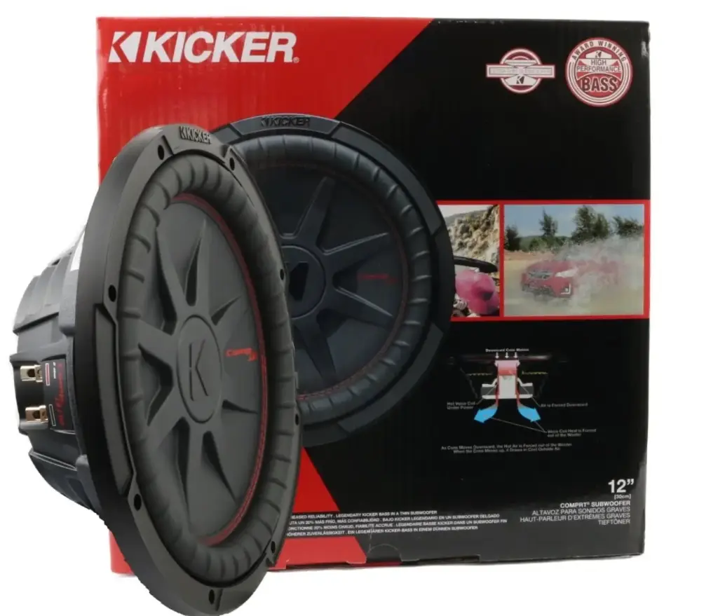SUBWOOFER PLANO 12" KICKER CWRT124