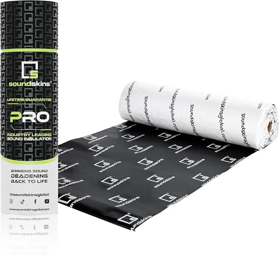 INSONORIZANTE BUTILO CON ALUMINIO ACUSTICA SOUNDSKINS SSK-SSPRO1