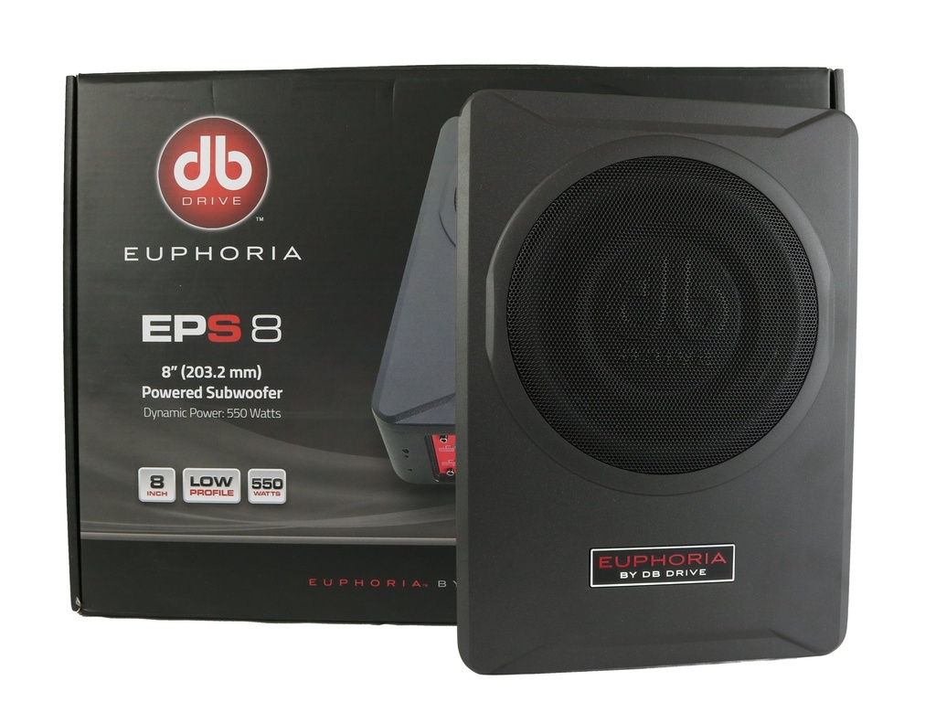 [EPS8] SUBWOOFER AMPLIFICADO 8" DB DRIVE EUPHORIA EPS8