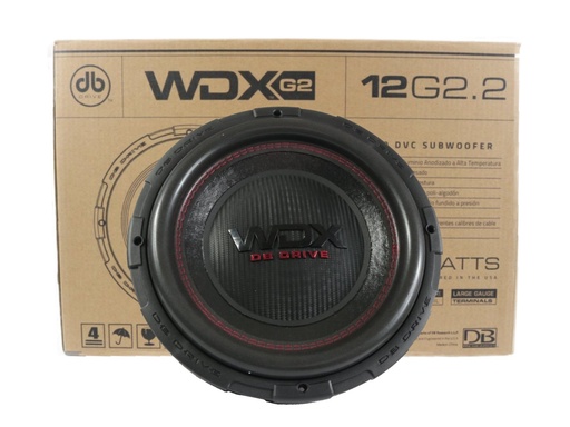 [WDX12G2.2] SUBWOOFER 12" DB DRIVE WDX12G2.2
