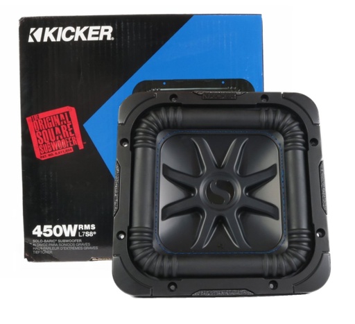 [L7S82] SUBWOOFER 8" CUADRADO KICKER L7S82