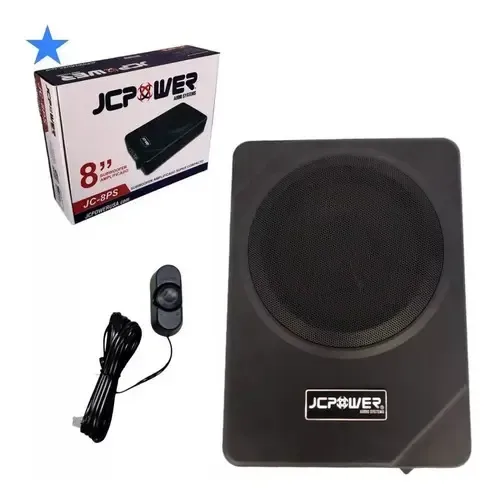SUBWOOFER AMPLIFICADO 8" JC POWER JC-8PS